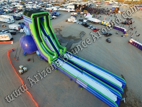 Giant water slides for festivals and events