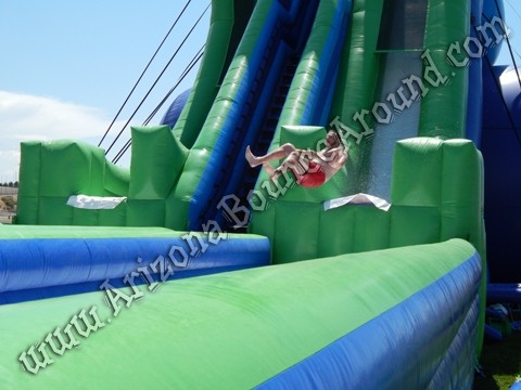 Giant water slides for festivals and events