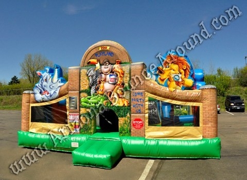 Zoo Themed bounce house Rental Scottsdale AZ