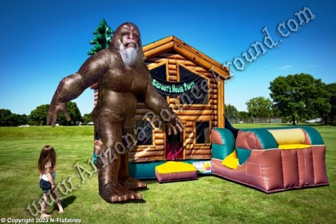 Bigfoot House Party Bounce House Rental Phoenix