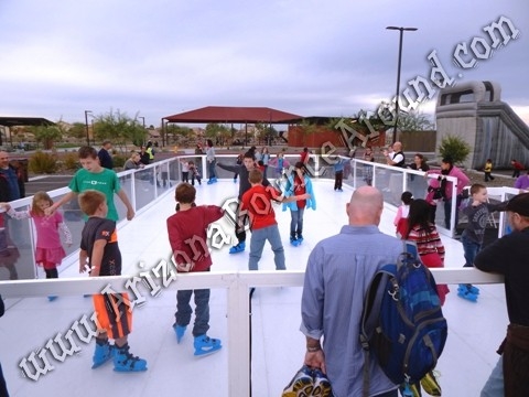 Portable Ice Skating Rink Rental - Holiday Party Ideas - Phoenix, Scottsdale, Tempe, AZ