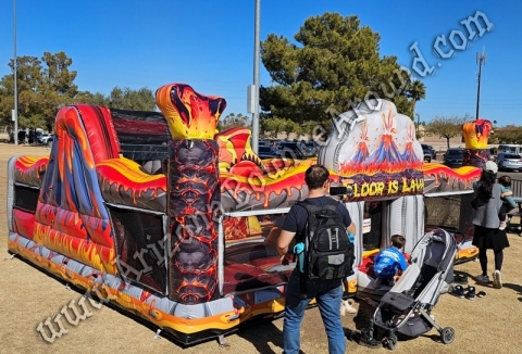 Floor is Lava Inflatable Rental Phoenix Arizona
